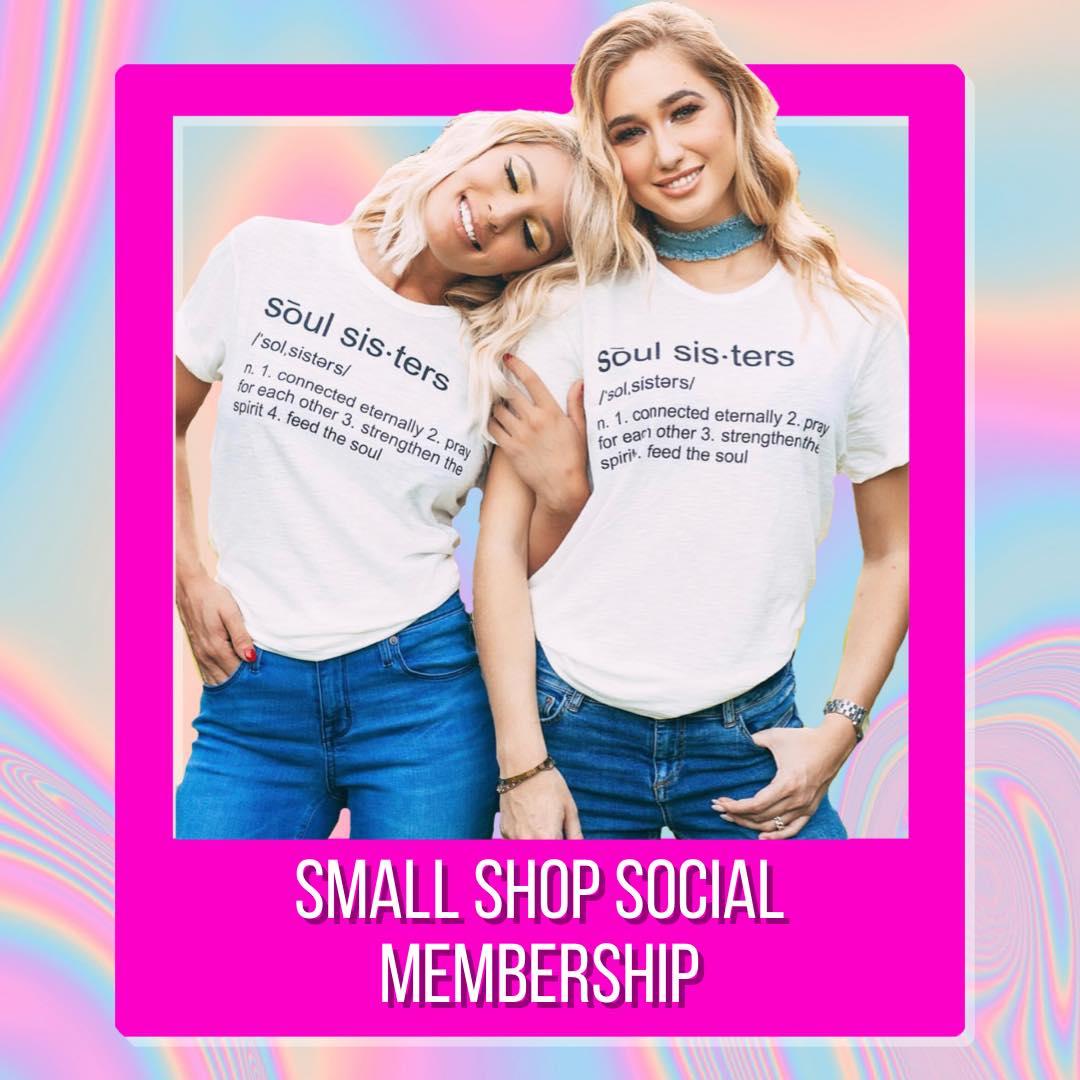Small Shop Social - Monthly
